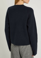 Toteme Wool-blend Cardigan Navy