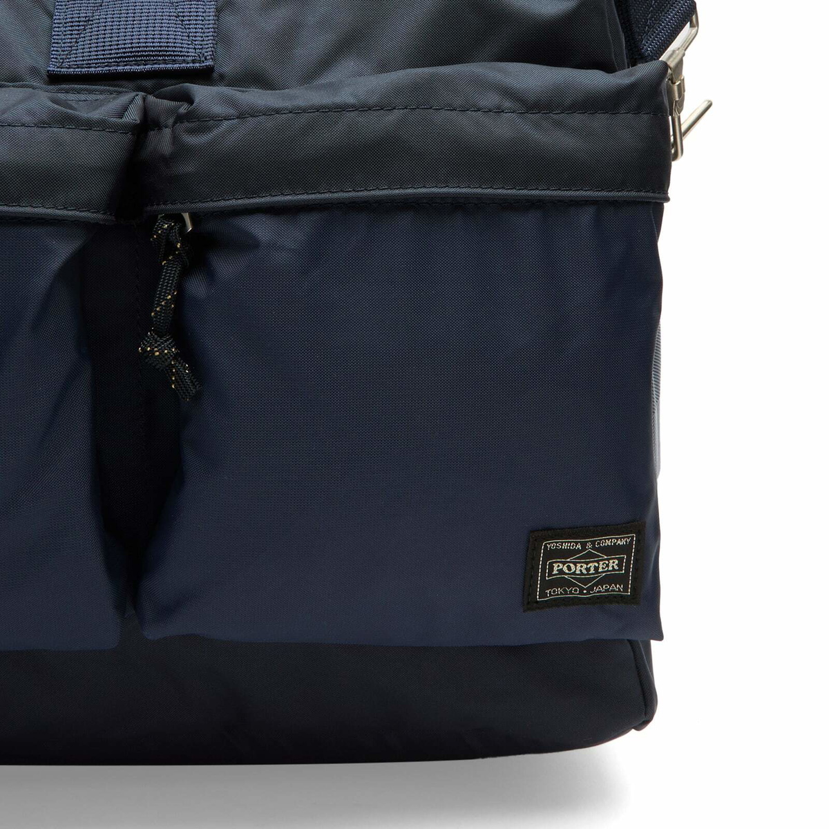 Porter-Yoshida & Co. Force 2-Way Duffle Bag in Navy 