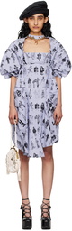 Vivienne Westwood Blue Cranbourne Midi Dress