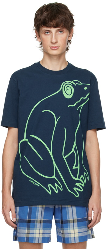 Photo: PS by Paul Smith Blue Frog T-Shirt