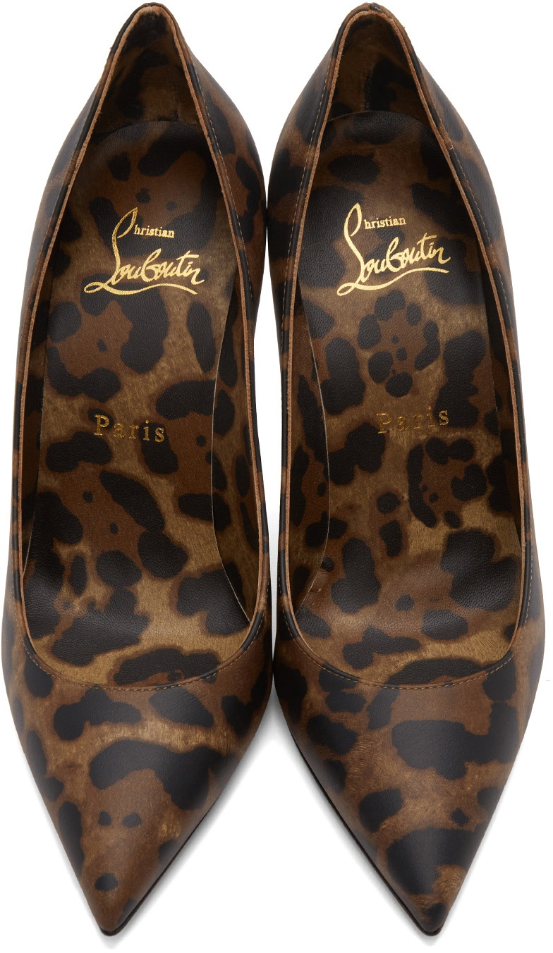 Christian Louboutin Beige Kate 100mm Heels