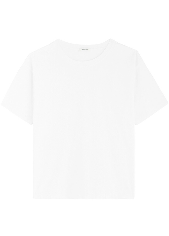Photo: American Vintage Fizvalley Cotton T-shirt White