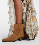 Etro Suede ankle boots