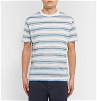 Sunspel - Striped Cotton-Jersey T-Shirt - Men - Blue