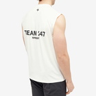 Represent Men's Team 247 Oversized Tank T-Shirt in Flat White