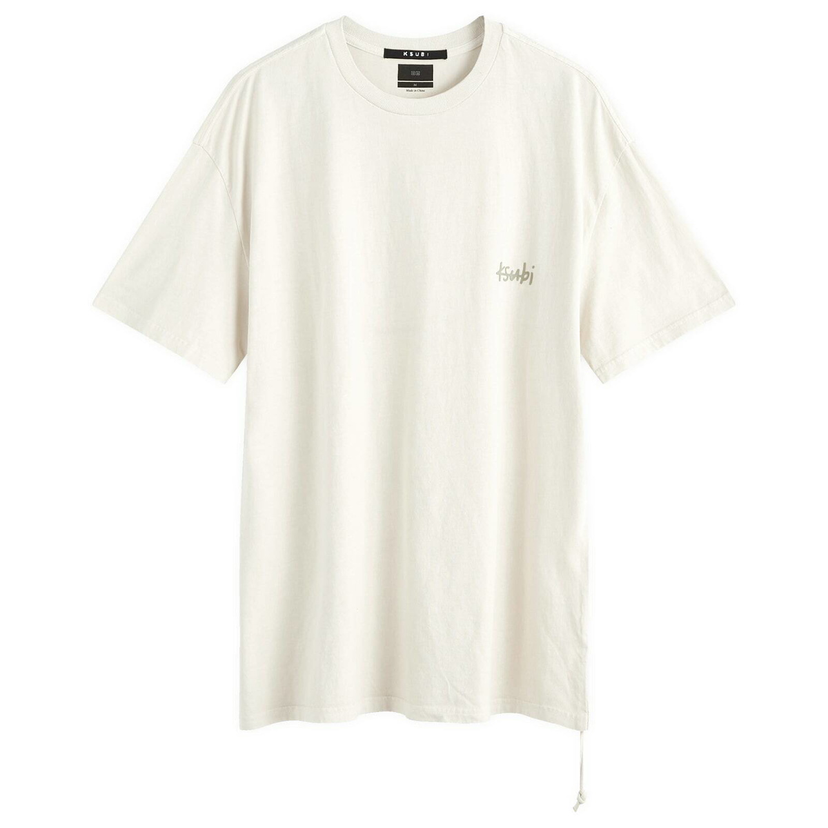 【KSUBI】コットンジャージーTシャツAll Day Biggie Tee Desert Ksubi Men's All Day Biggie T-Shirt in Desert Ksubi