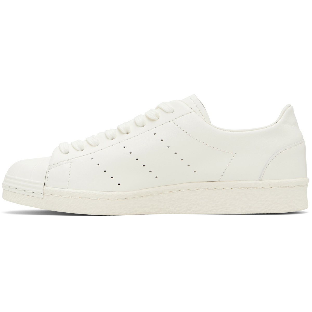 Y-3 White Superstar Sneakers