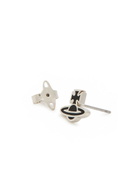 Vivienne Westwood Romina orb Enamelled Stud Earring - Black - One Size