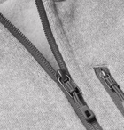 Patagonia - Performance Better Sweater Jersey-Panelled Fleece-Back Textured-Knit Zip-Up Hoodie - Gray