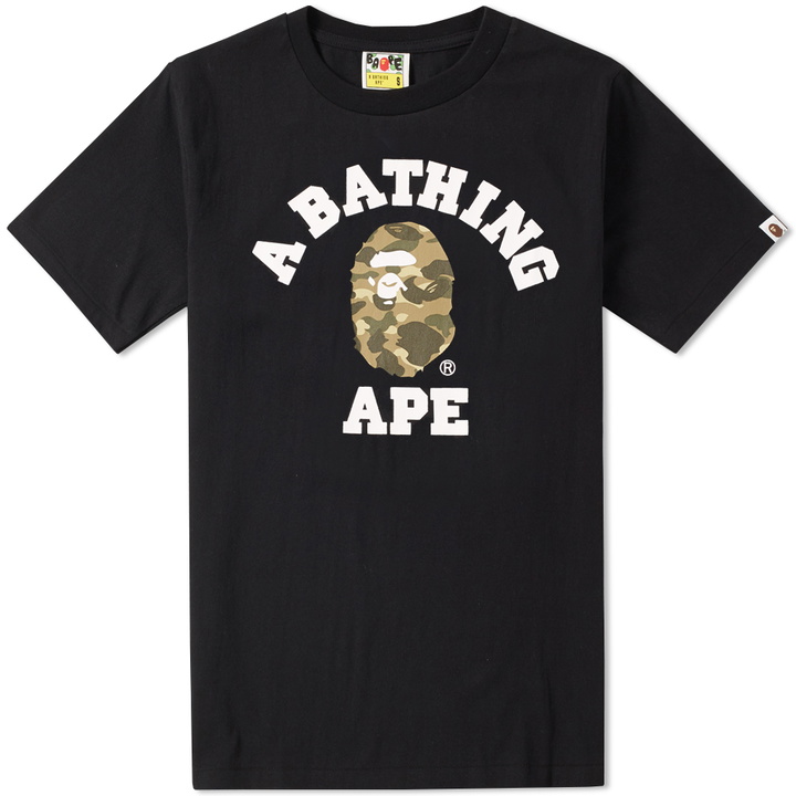 Photo: A Bathing Ape Colour Camo College Tee