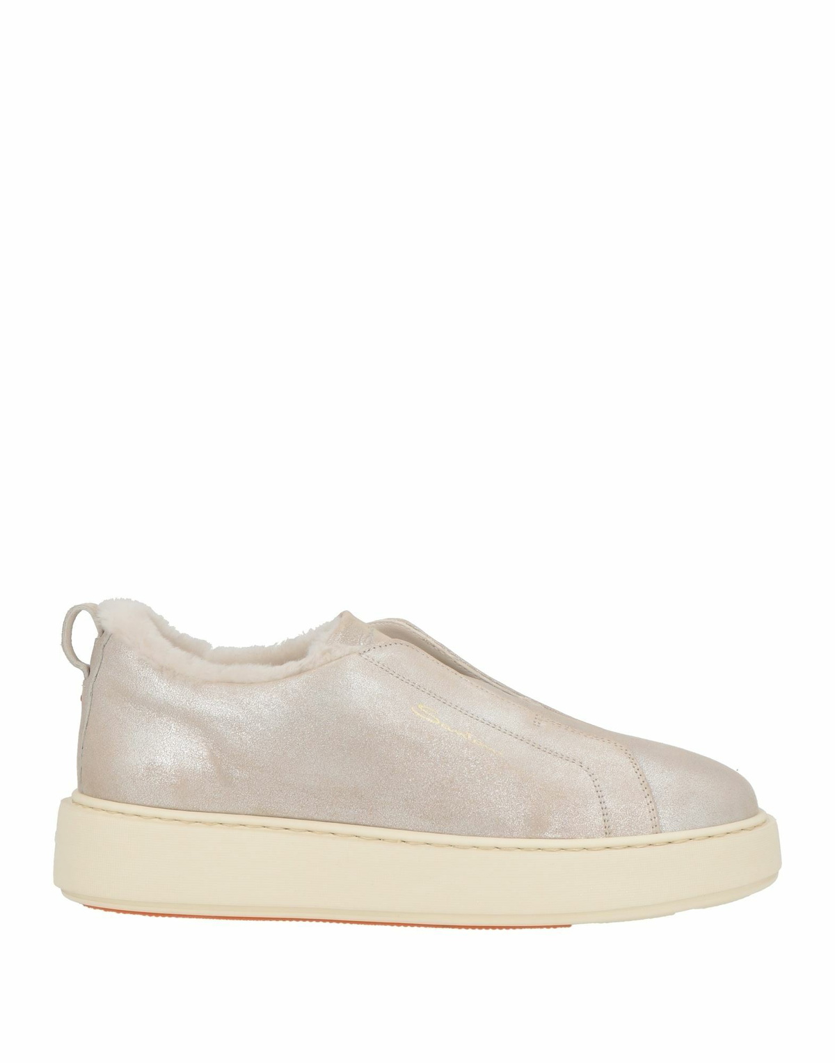 Santoni Womens Sneakers in Silver