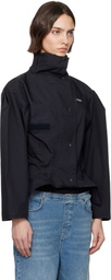 Prototypes Black Upside Down Parka