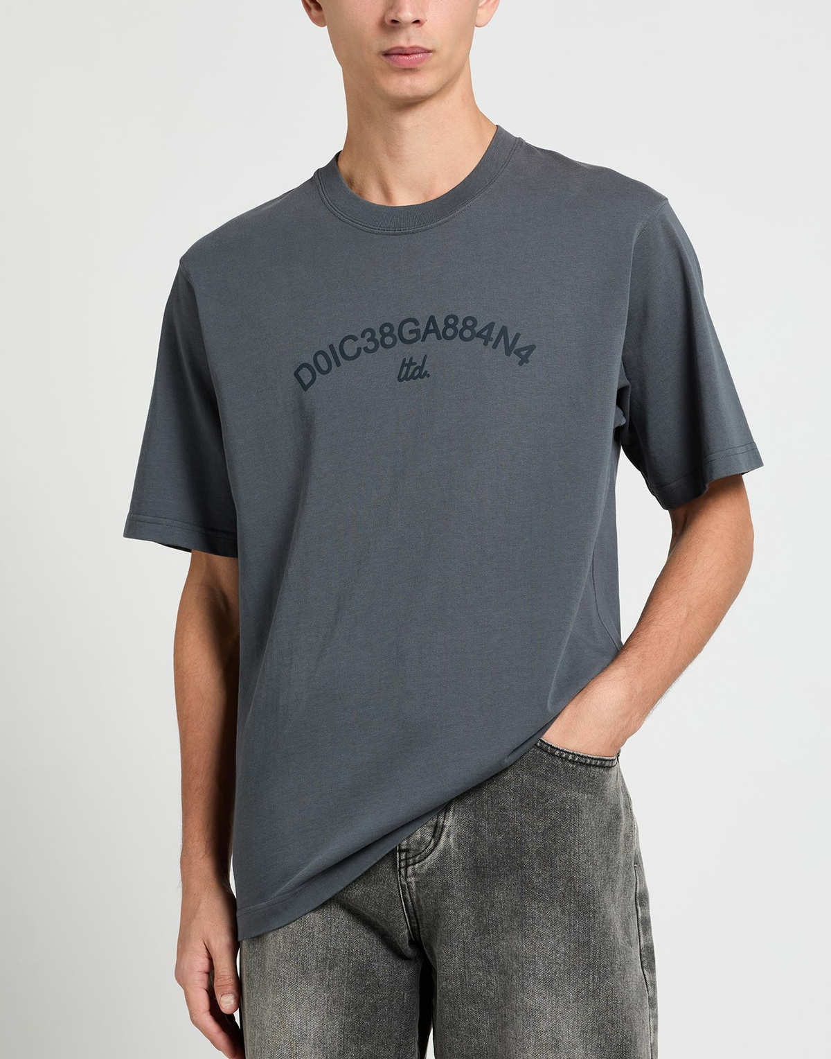 Dolce & gabbana Mens T-shirt Lead