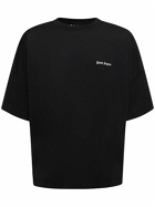 PALM ANGELS Oversized Cotton T-shirt with logo