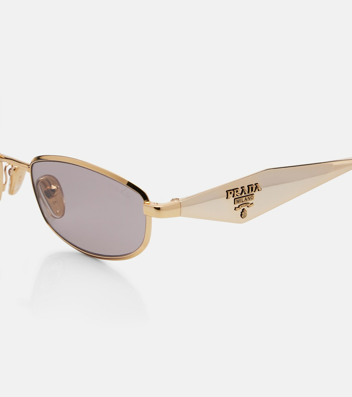 Prada Prada Cartiglio oval sunglasses