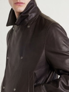 Brunello Cucinelli - Leather Jacket - Brown