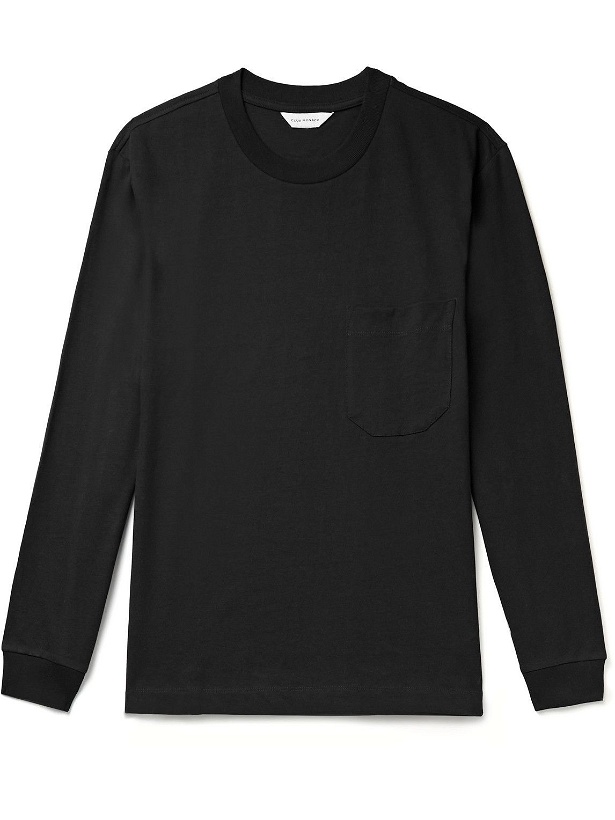 Photo: Club Monaco - Cotton-Jersey T-Shirt - Black