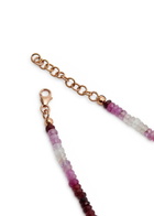 Roxanne First The Smiley Sapphire Beaded Bracelet - Pink - One Size