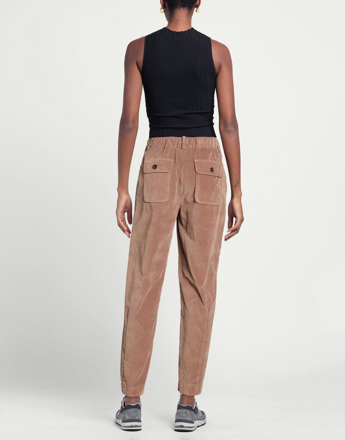 Alessia Santi Womens Pants in Light brown