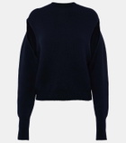 Ferragamo Cutout cashmere-blend sweater