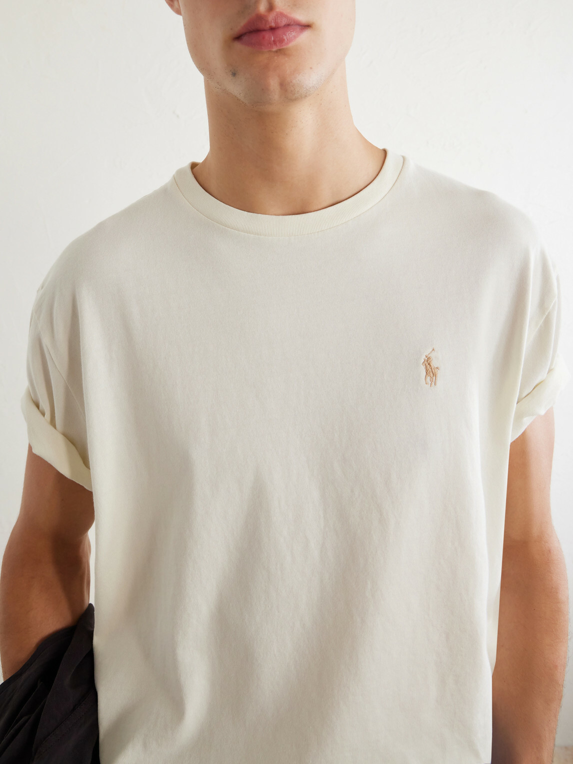Polo Ralph Lauren - Logo-Embroidered Cotton-Jersey T-Shirt - Neutrals