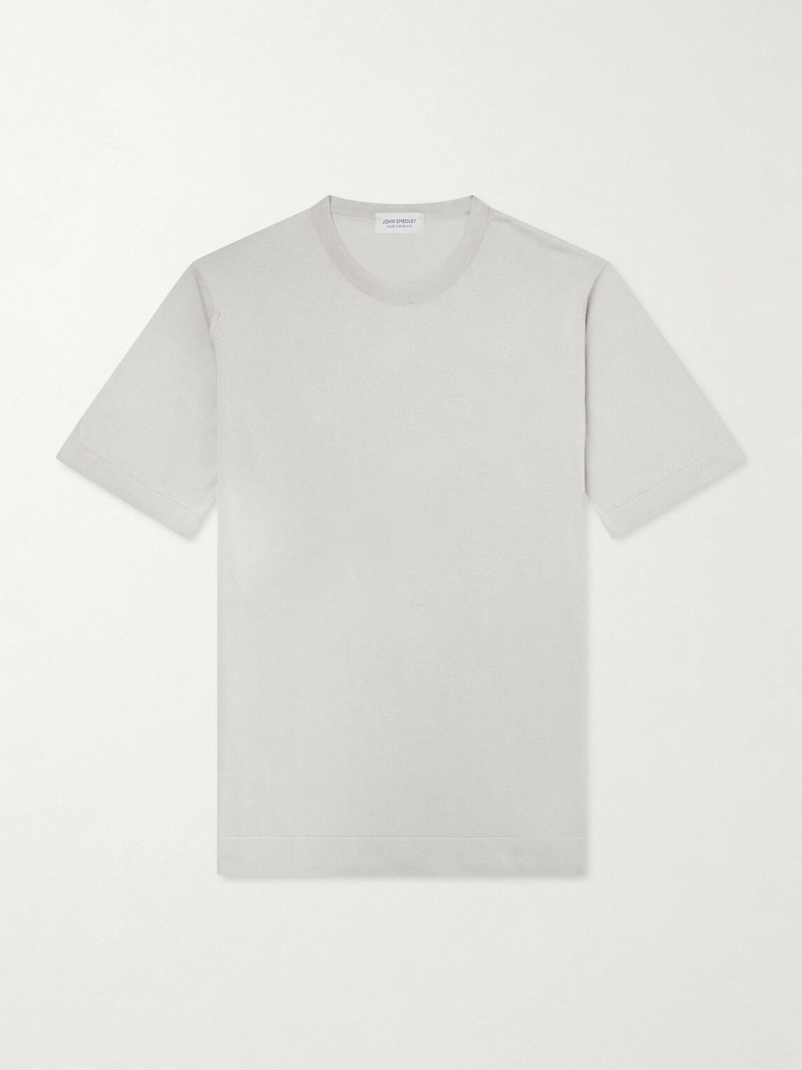 John Smedley - Lorca Slim-Fit Sea Island Cotton T-Shirt - Gray