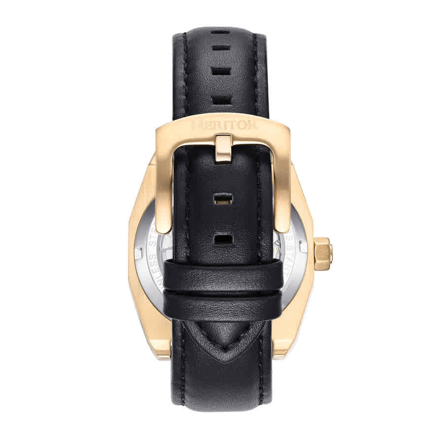 Heritor Elliott Automatic Black Dial Mens Watch HERHS4004