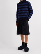 Jacquemus - Rayures Striped Ribbed-Knit Sweater - Blue