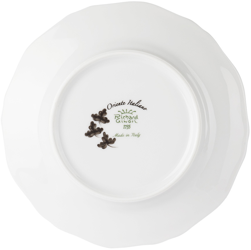 Ginori 1735 White Oriente Italiano Bread Plate