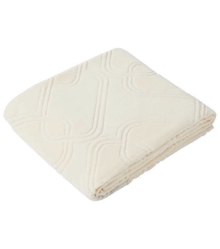 Photo: Moncler Logo cotton towel