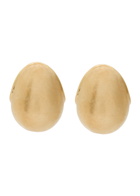 Jacquemus Les Bouclés Raisin Brushed Drop Earrings - Gold - One Size