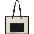 Loulou de Saison Black & Beige Arabella Tote