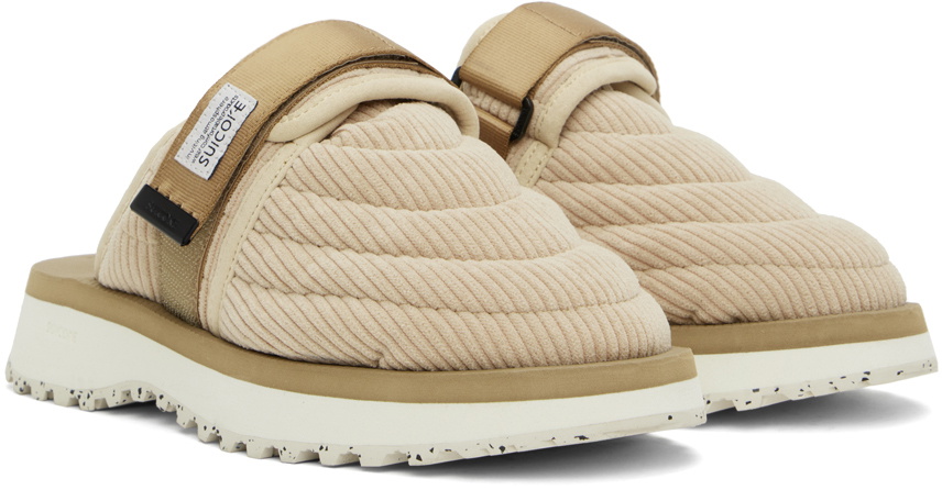 Suicoke Beige ZAVO-SHELLab Slip-On Loafers