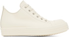 Rick Owens Off-White Low Sneakers