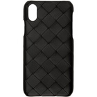 Bottega Veneta Black Intrecciato iPhone XS Case