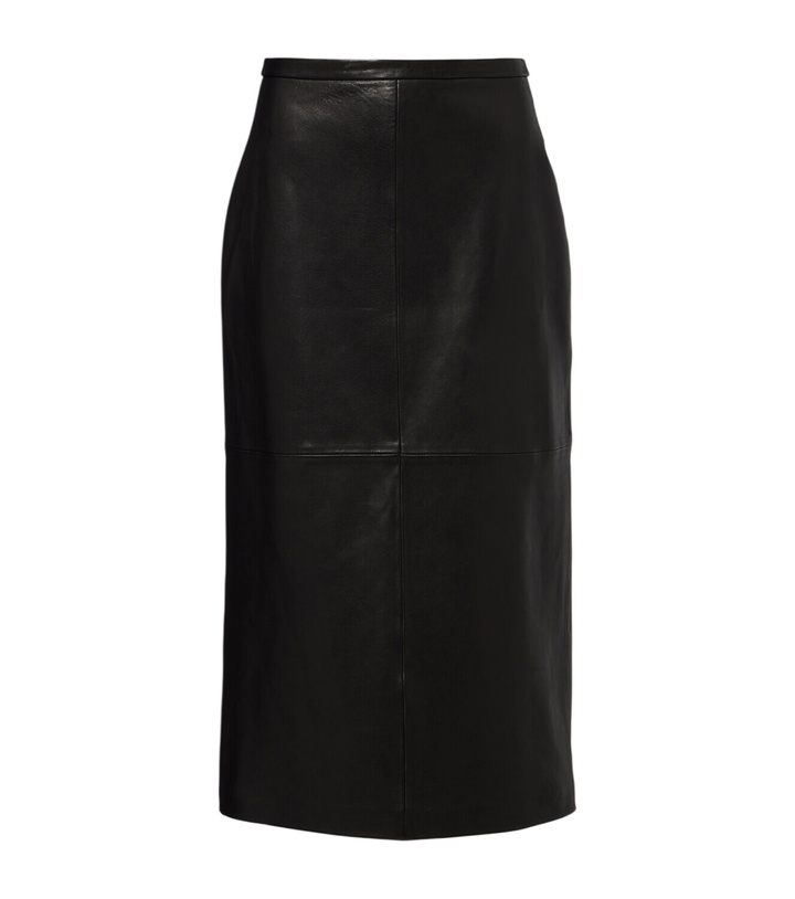 Photo: Nour Hammour Alana leather pencil skirt