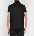 Saint Laurent - Cotton-Piqué Polo Shirt - Men - Black