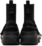 Balmain Black B-Bold High-Top Sneakers