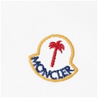 Moncler Genius x Palm Angels Short Sleeve Polo Shirt in White