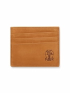 Brunello Cucinelli - Logo-Debossed Leather Cardholder