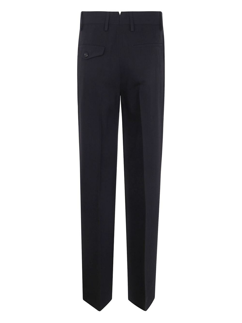 Ann Demeulemeester Maaike Flared Leg Comfort Trousers Viscose in Black
