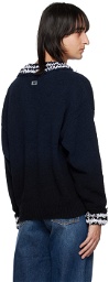 Eytys Navy & Black Enzo Sweater