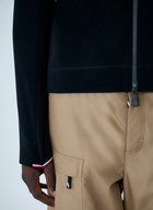 Moncler Grenoble Logo Patch Zip-Up Jacket