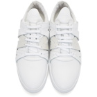 Filling Pieces White Low Bronco Sneakers