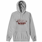 Undercoverism Men's Uism Cut Up Popover Hoody in Top Grey