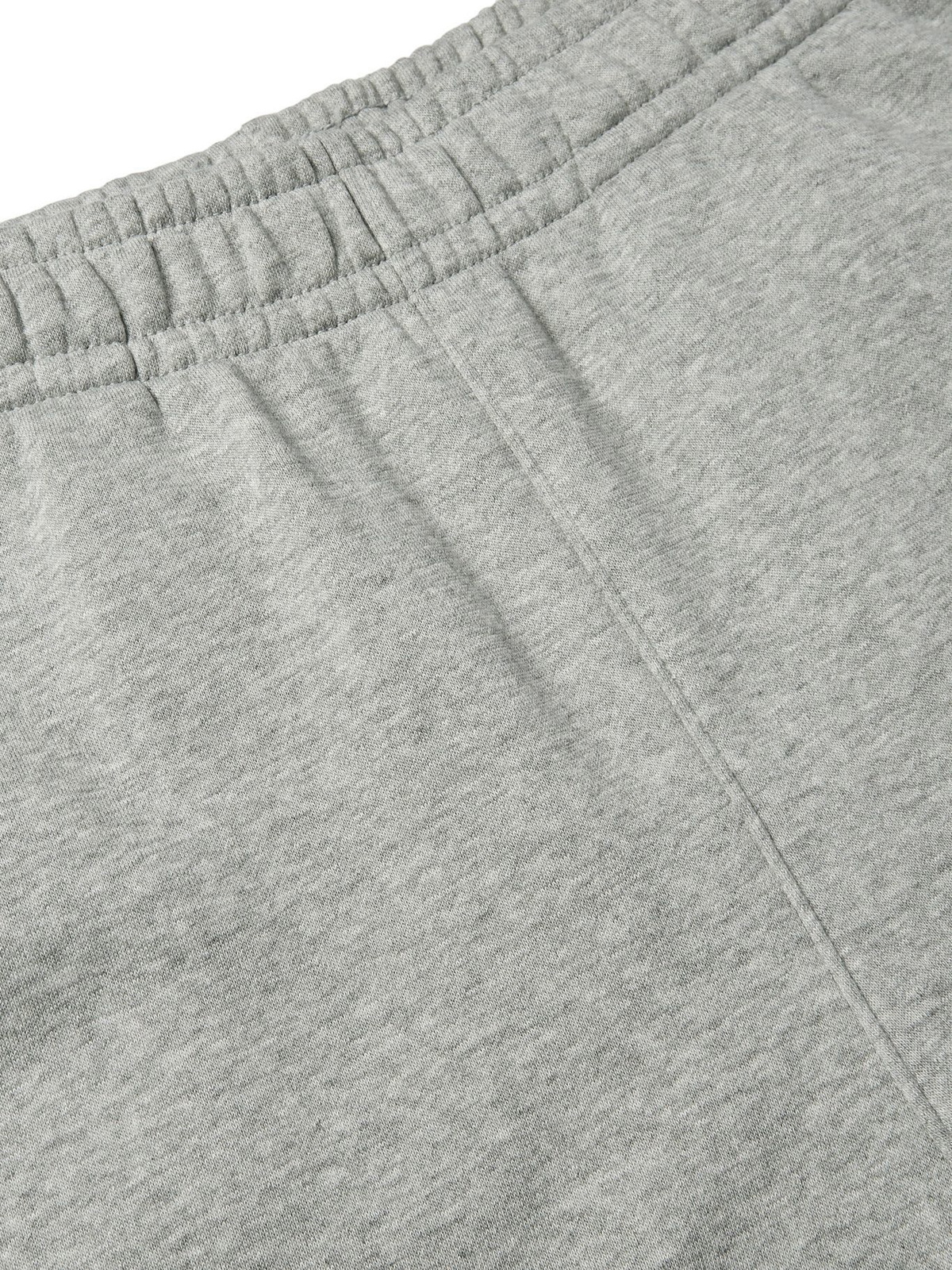 NIKE - NSW Tapered Cotton-Blend Jersey Sweatpants - Gray Nike