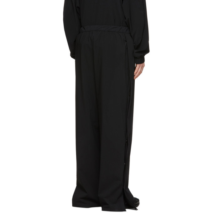 Wone Black Snap Lounge Pants Wone