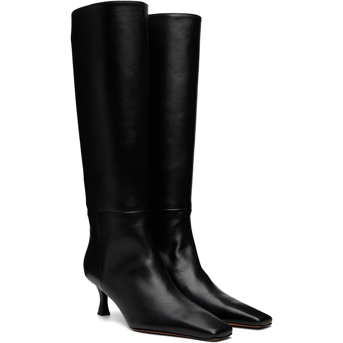 Proenza Schouler Black Trap Tall Boots