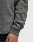 Calvin Klein Jeans LS WAFFLE BADGE CREWNK TEE Grey Mens Longsleefe