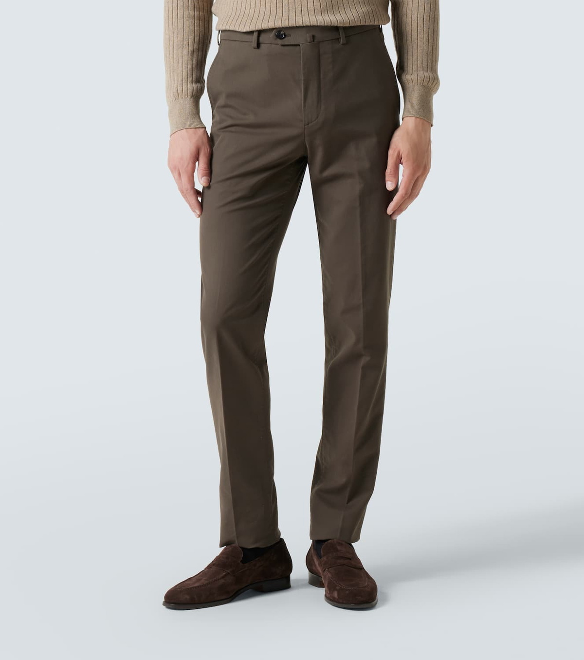 Loro Piana Carlo cotton-blend chinos